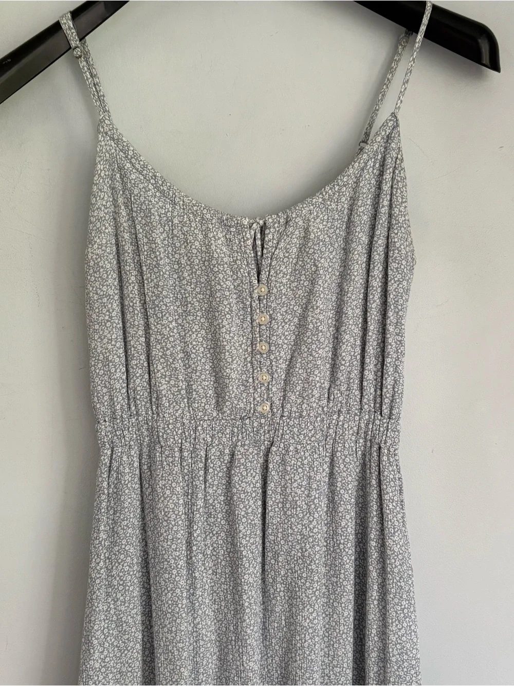Abercrombie & Fitch Floral Maxi Sundress with Spaghetti Straps